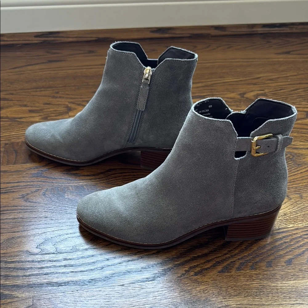 Women’s Cole Haan Haidyn Suede Ankle Boots with Buckle 6B - Picture 5 of 14